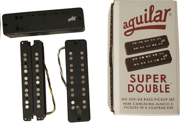 SOAPBAR BASS PICKUP SUPER DOUBLE KIT 5 STRINGS TYPE D4