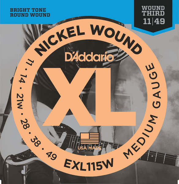 D'ADDARIO EXL115W