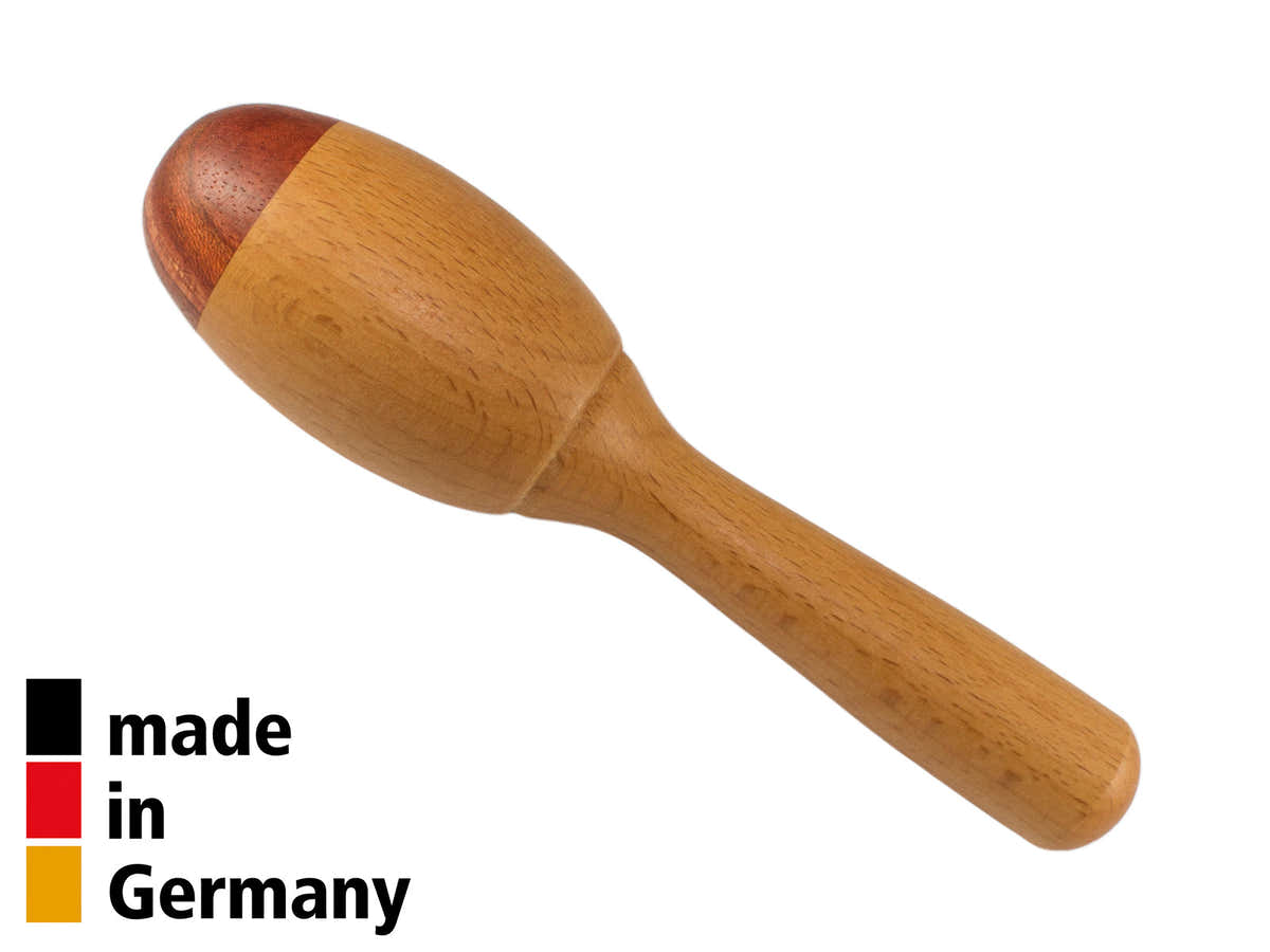 Maracas Beuk / Bubinga 18CM - Middelhoge Toon - 1+