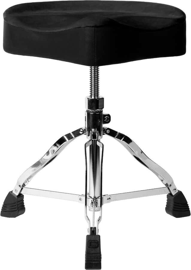 Drumkruk fluwelen zitting zwart