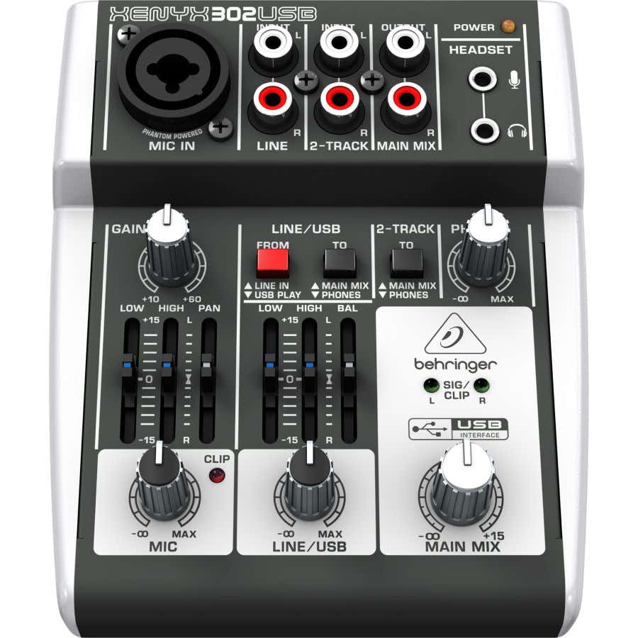 Xenyx 302USB Mengpaneel