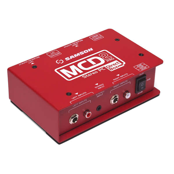 MCD2PRO - S-MAX SERIES STEREO PASSIVE DIRECT BOX