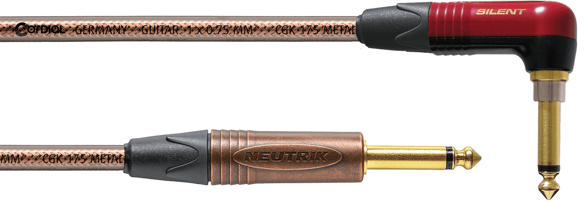 Gitaar Kabel Jack/jack Silent Haaks Metaal - 3M