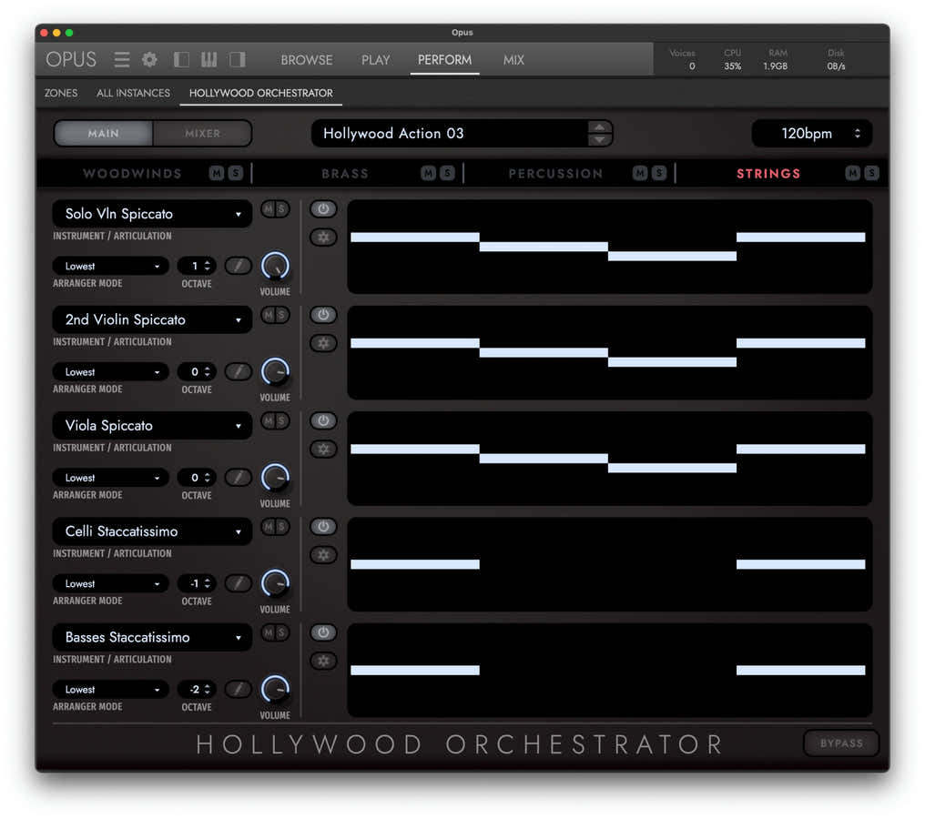 Hollywood Orchestra Opus Edition Diamant