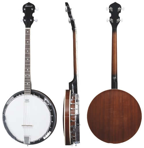 Selectbanjo's 4-Snarig Met Koffer