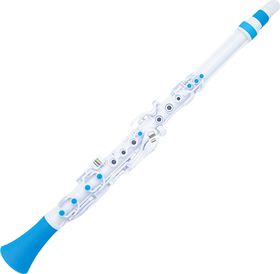 CLARINEO WIT EN BLAUW