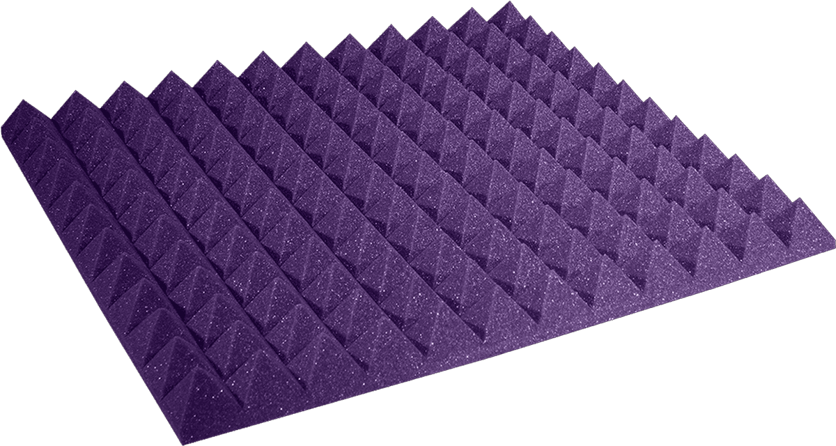 STUDIOFOAM PYRAMID PURPLE (SET OF 12)