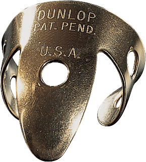 Dunlop 20 x 0,018in Fingerpick Laiton