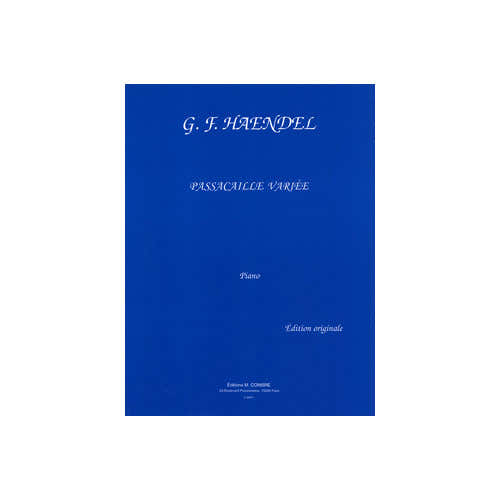 Haendel - Passacaille Variée - Piano