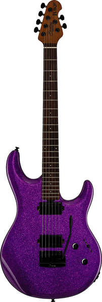 STERLING BY MUSIC MAN Signature Steve Lukather LK100 Paars glitter