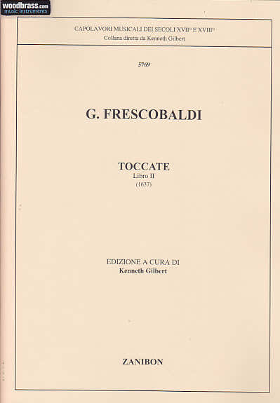Zanibon FRESCOBALDI G. - TOCCATE VOL. 2 (GILBERT) - CLAVECIN