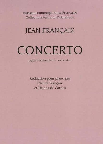 Transatlantiques Francaix Jean - Concerto Pour Clarinette (reduction Piano)