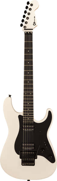 Charvel Pro-Mod Plus So-Cal SC1 Style 1 HH FR EBO Snow White