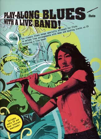 Blues om mee te spelen met een liveband + CD - Fluit