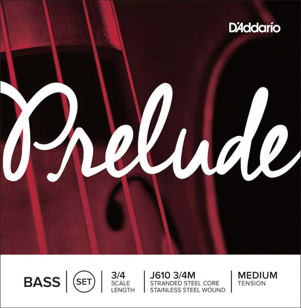 3/4 PRELUDE BASS STRING SET MEDIUM TENSION