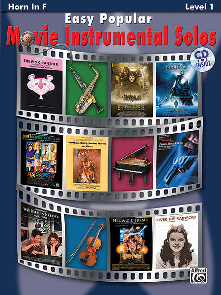 Easy Popular Movie Solos + CD - French Horn Solo