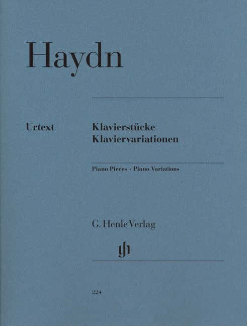 Haydn J. - Pianostukken - Pianovariaties