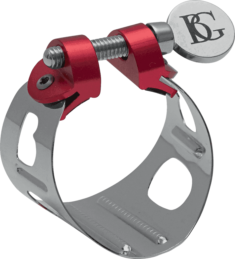 LDS - LIGATURE SAXOFOON SOPRANO DUO SILVER