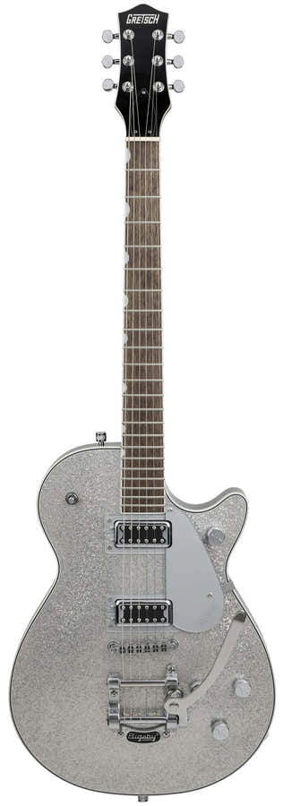 G5230T Electromatic Sparkle Jet Ft Single-Cut met Bigsby Lrl Zilver Sparkle