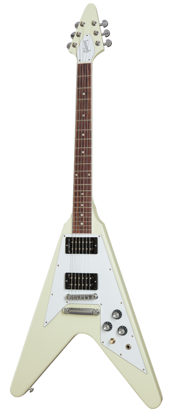 Flying V 70s Klassiek wit Origineel