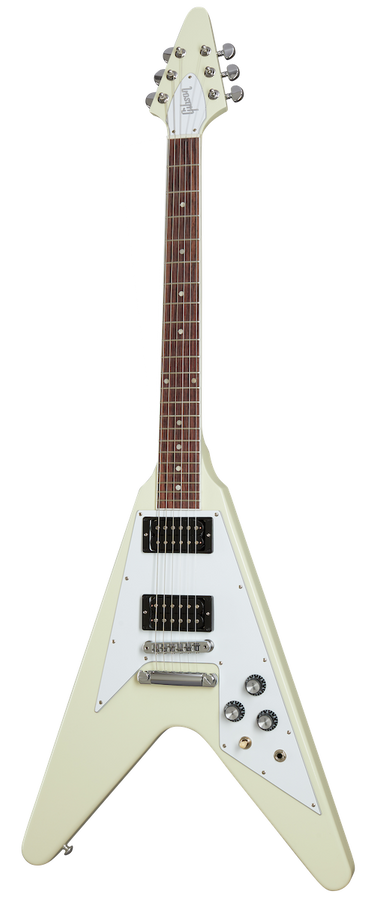 Flying V 70s Klassiek wit Origineel