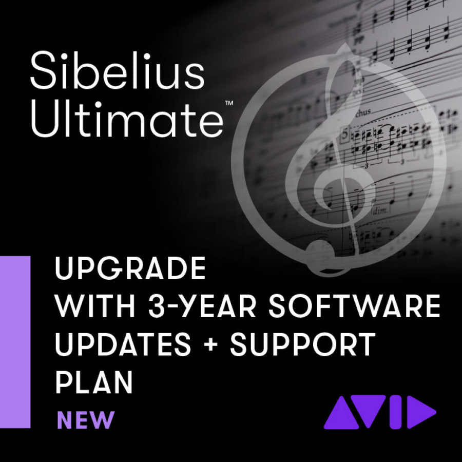Sibelius Ultimate 3Y Updates en ondersteuning