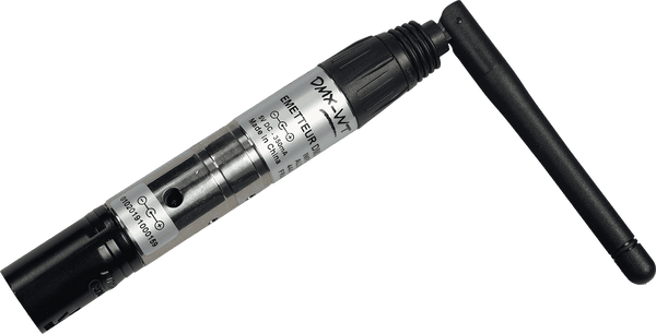 DMX-WT Draadloze DMX-zender mannelijk 3-polig