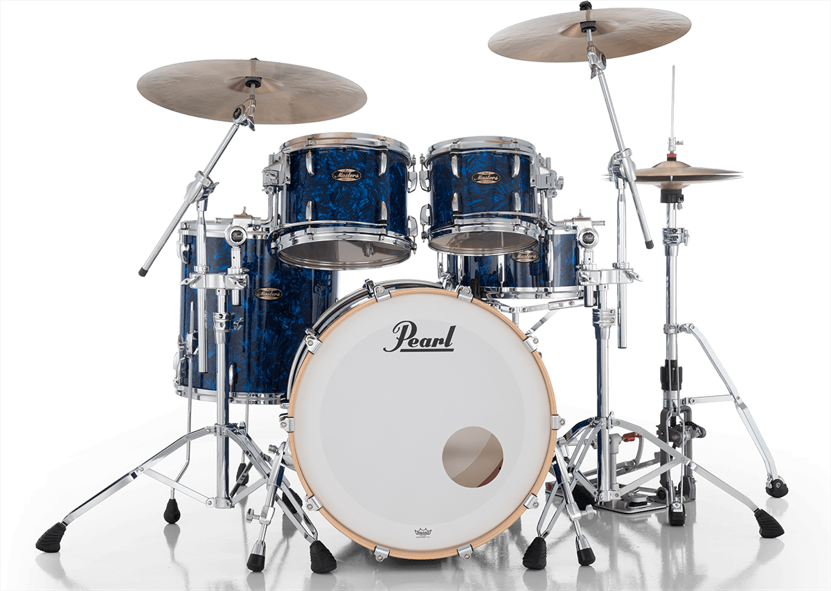 Masters Maple Gum Stage 22 GYROLOCK-l Blauwe Abalone