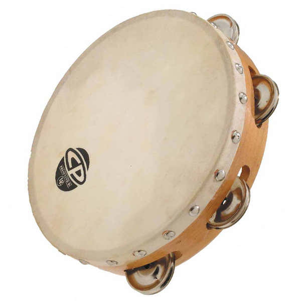 Latin Percussion CP378 Tamboerijnen CP Hout 8" Enkele Rij