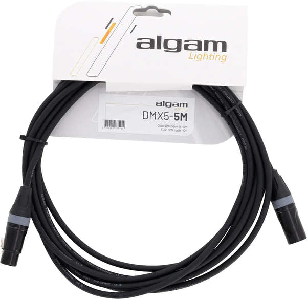 DMX-kabel 5-polig - 5M