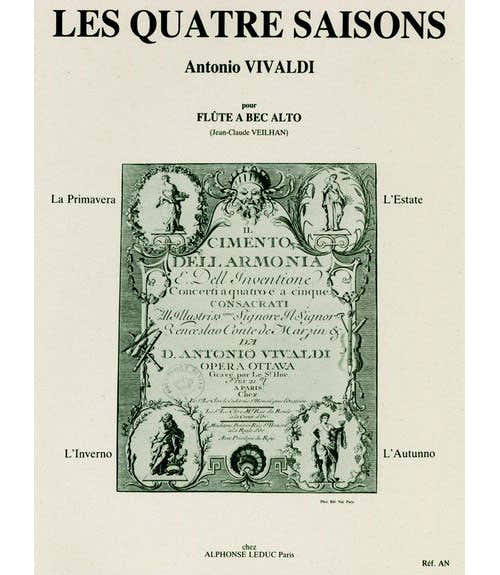 Vivaldi A. / Veilhan J.C. - De 4 jaargetijden - FLB Alto