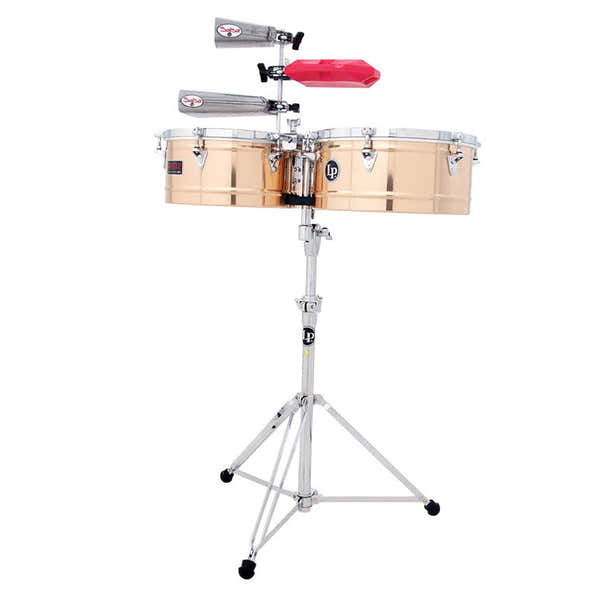 Latin Percussion LP1314-BZ - 13" - 14" TIMBALES LATINA PRESTIGE BRONZE