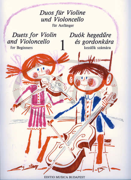 EMB (Editio Musica Budapest) Duos Pour Violon et Violoncelle Pour Debutants