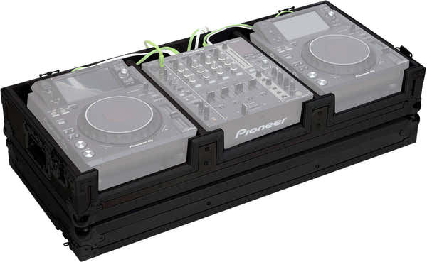 Walkasse Flight DJ-console CDJ-2000NXS2 / DJM-750 Zwart