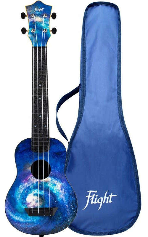 TUSL40 ABS Long Neck Travel Ukulele - Space -
