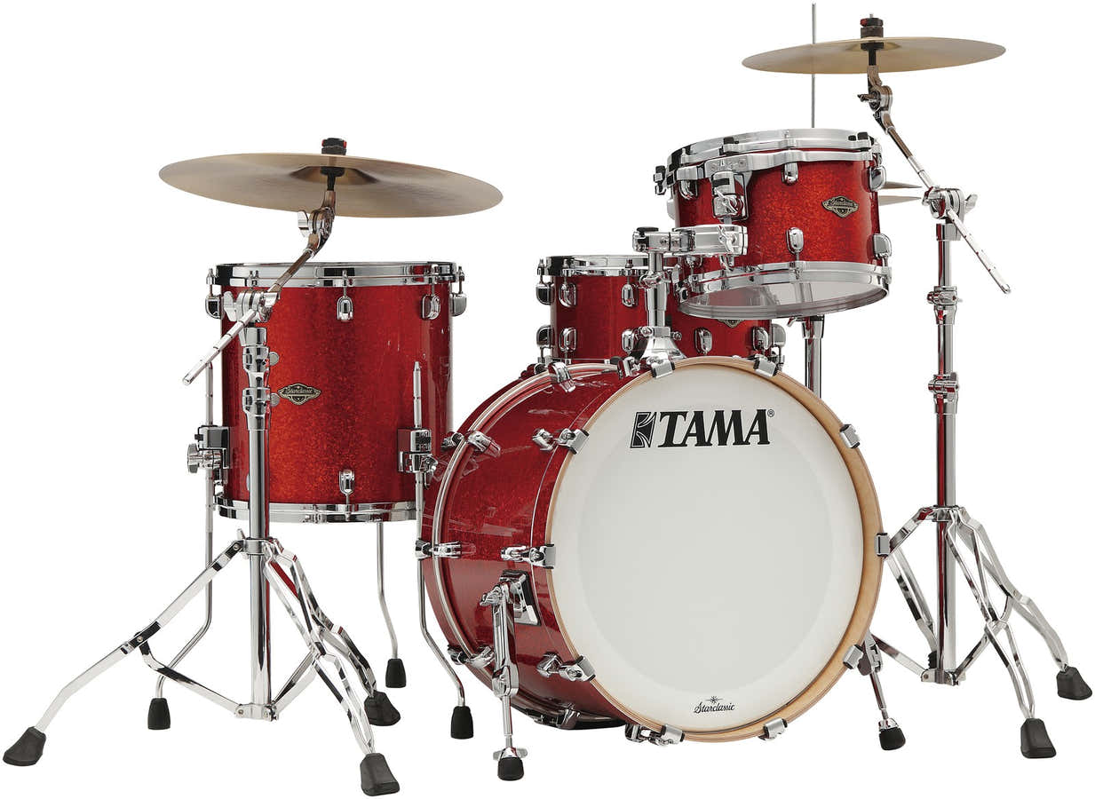 WBR30RS-GRS - Starclassic Walnoot/Berk Fusion 20" Granaatrood glitterend