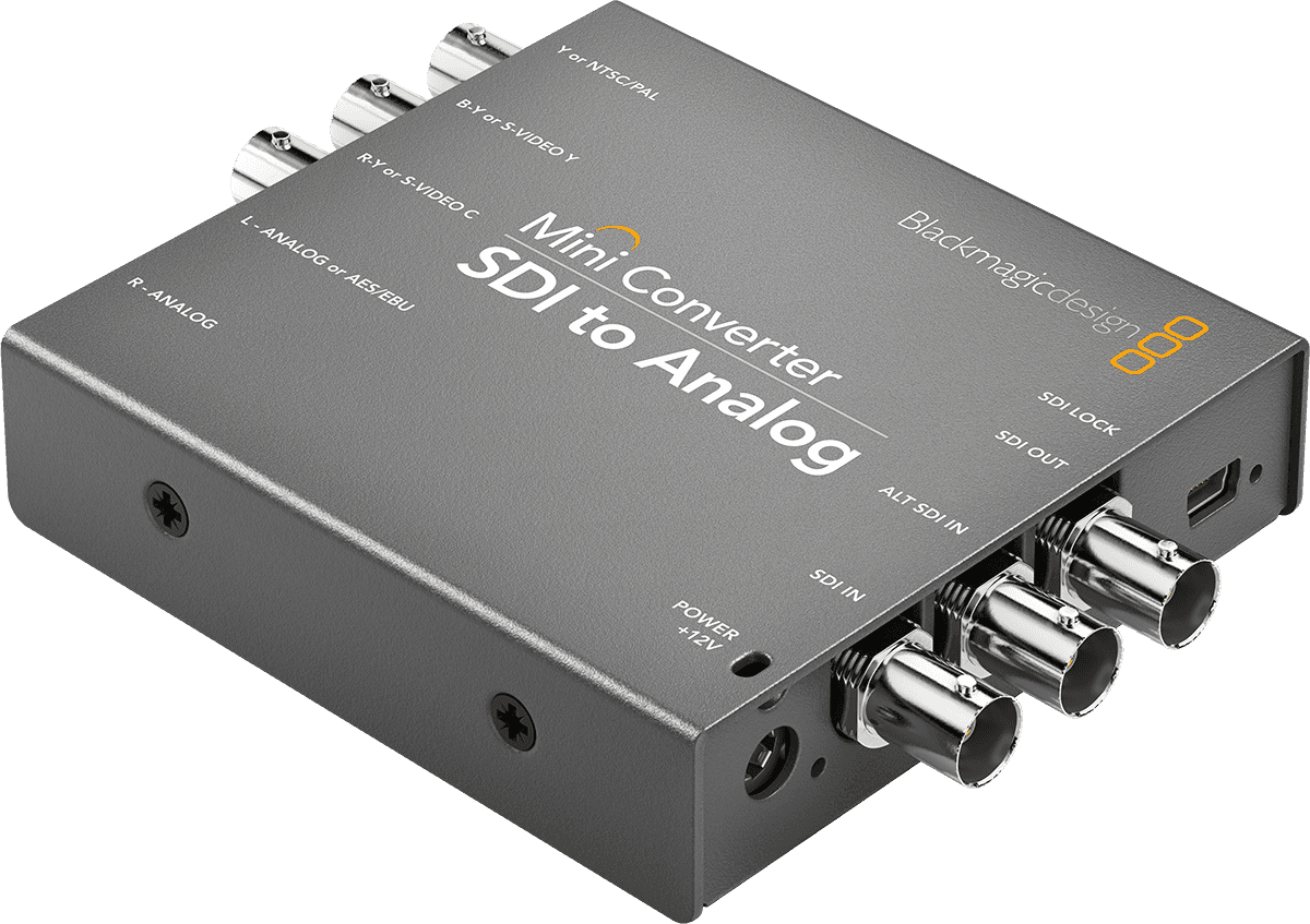 Mini converter SDI naar analoog