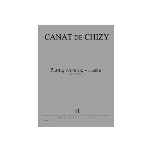 Jobert Canhizy - Pluie Vapeur Vitesse - Ensemble