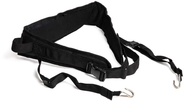 Contemporanea Gewatteerde Riem Maat Small Verstelbare Riem 2 Open Haken Small/Medium