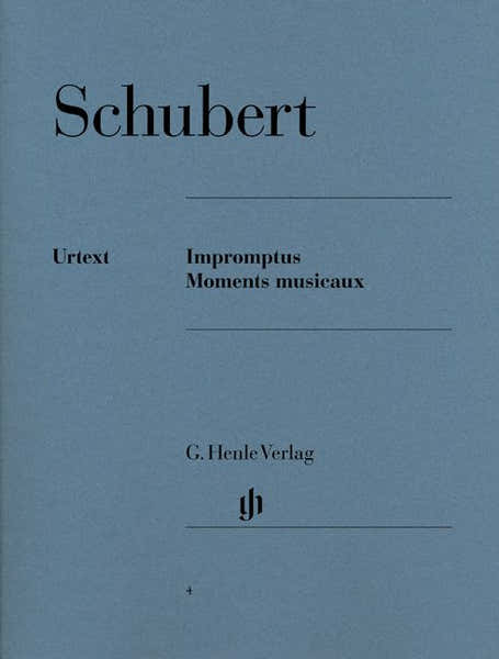Henle Verlag Impromptus And Moments Musicaux - Schubert