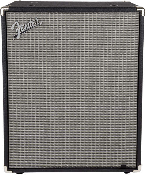 RUMBLE 210 CABINET BLACK AND SILVER