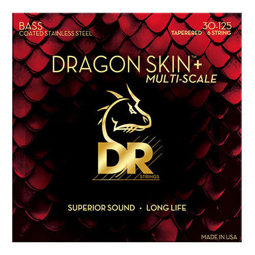 30-125 Multi-Scale Dragon Skin+ gecoat 6-snarig medium taps