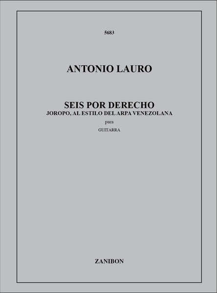 Ricordi Lauro A. - Seis Por Derecho - Guitare
