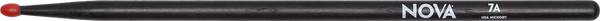Vic Firth N7ANB - HICKORY 7A BLACK NYLON TIP