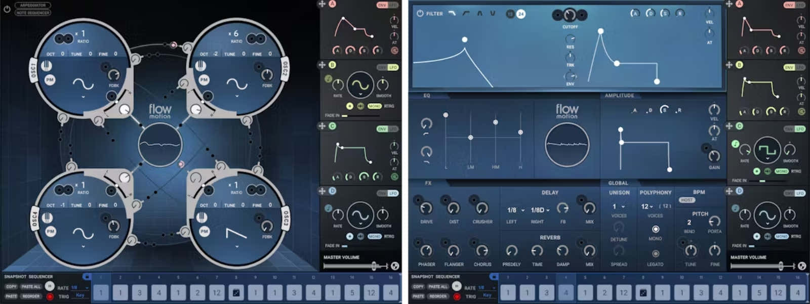 Flow Motion FM-synthesizer