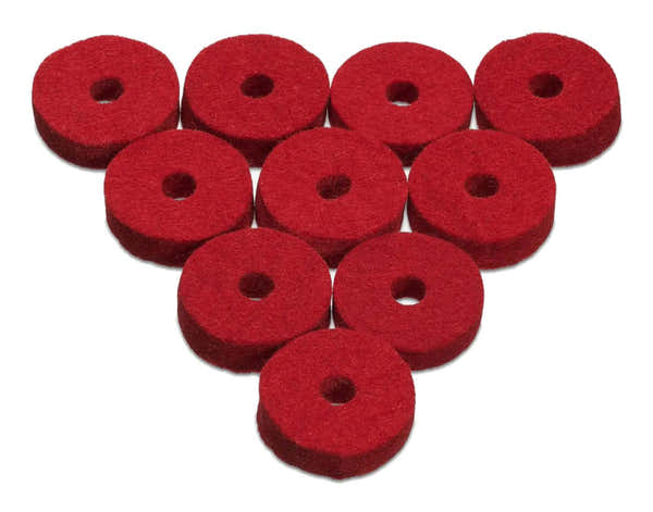 Ahead AWFR PACK CYMBAL RED FELTS X10