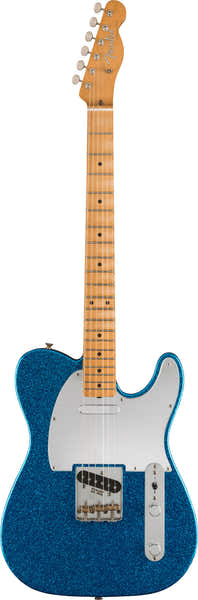 Telecaster Signature MN Blauw Sparkle