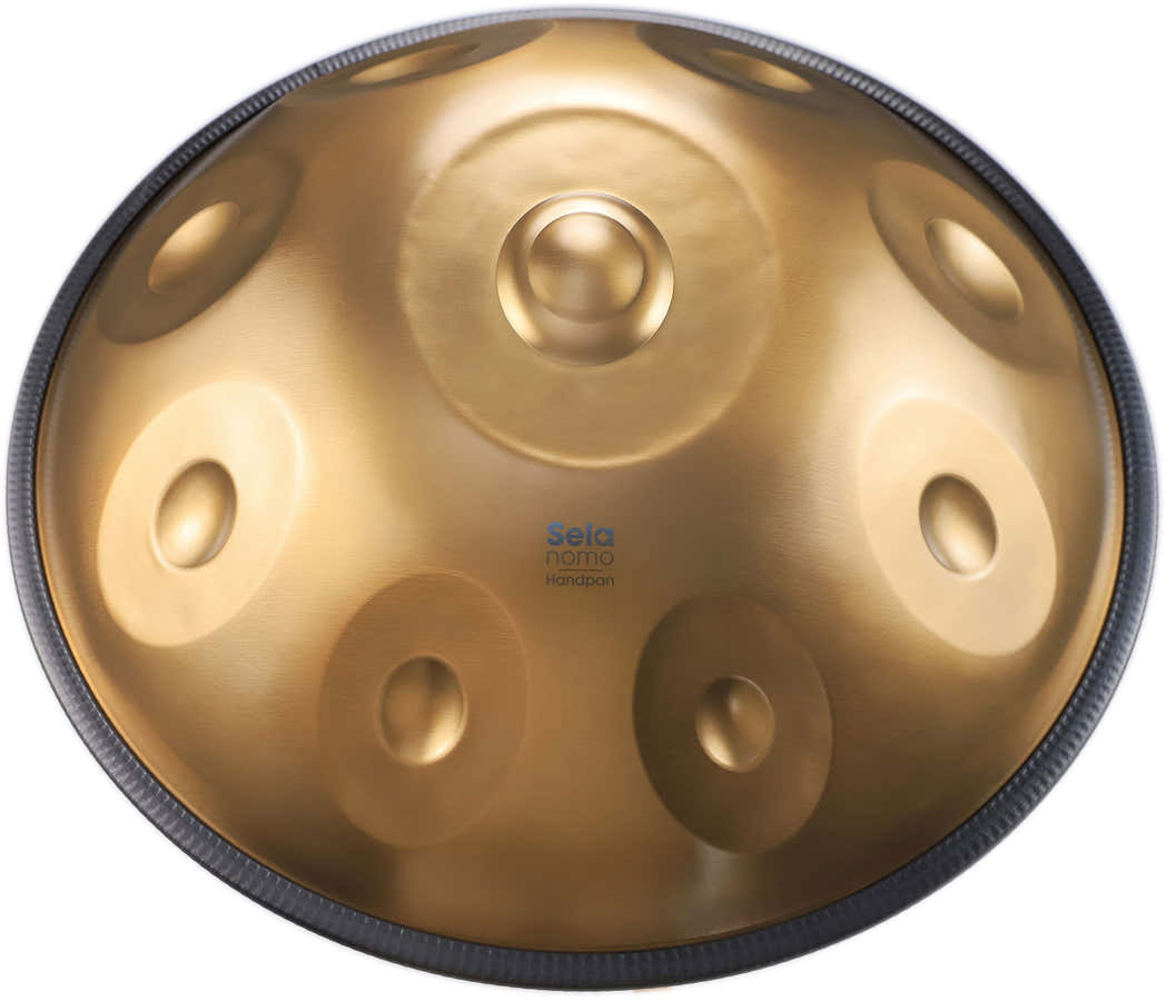 Handpan Nomo D (440 Hz + gewatteerde hoes)