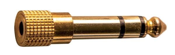 Gewa Gouden Hoofdtelefoonadapter