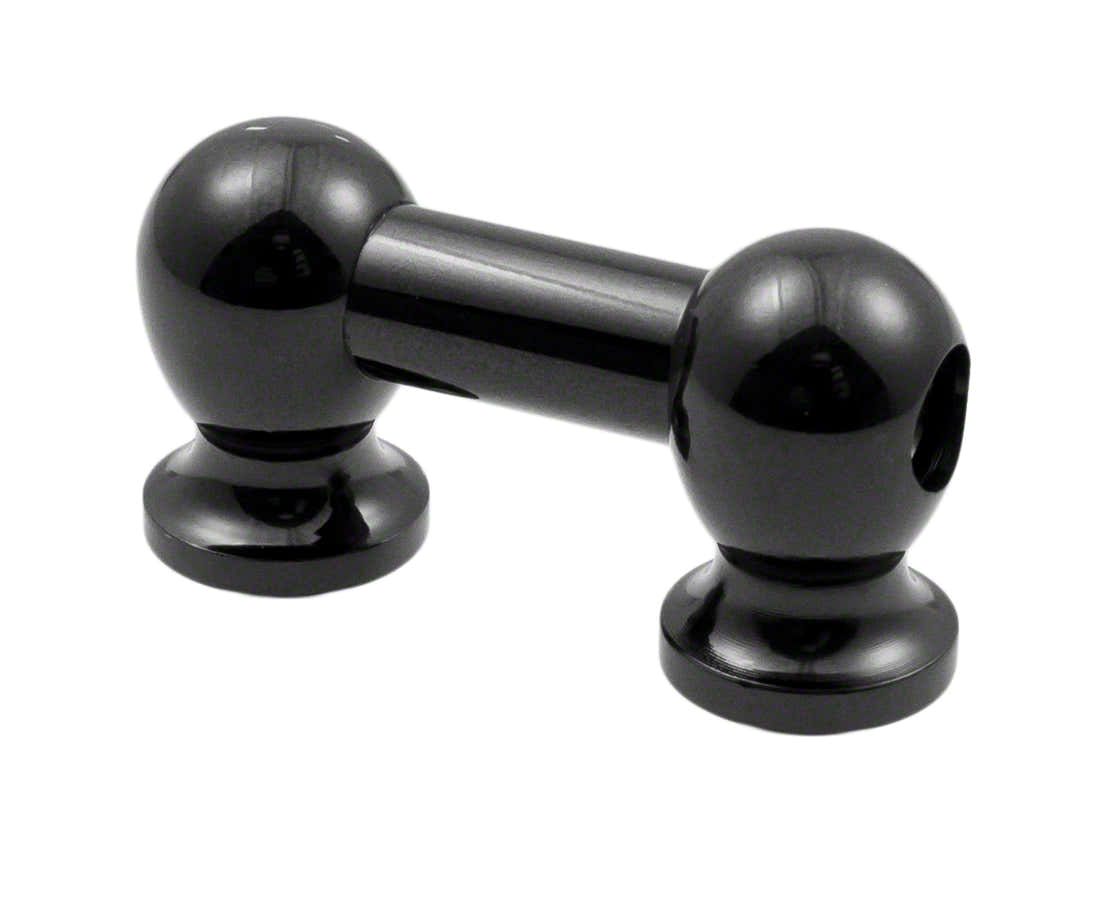 TL1S25-BK - TUBE LUG BLACK - 25MM - SINGLE ENDED (X1)